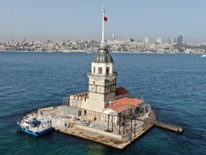 Kız Kulesi’nin Restorasyon Çalışmalarında Sona Yaklaşıldı