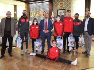 Başkan Söğüt, Sporcuları Ağırladı