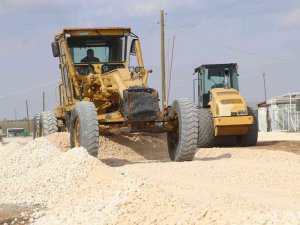 Karaköprü Kırsalında Yol Çalışması