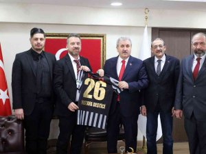 Bbp Genel Başkanı Destici, Eskişehirspor Başkanı Şimşek’i Makamında Ağırladı