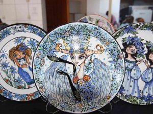 Alanya Belediyesi Çini Kursu Aile Bütçesine Katkı Sağlıyor