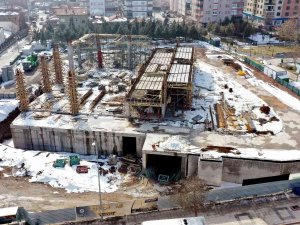 Selçuklu Külliyesi İnşaatı Hızla Yükseliyor