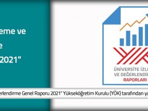 Yök Tarafından, “Üniversite İ̇zleme Ve Değerlendirme Genel Raporu 2021" Yayınlandı