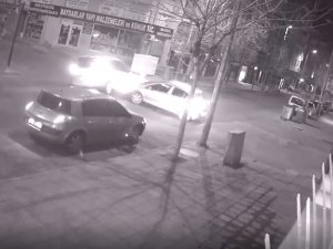 Çorlu’da Kaza Anı Kamerada