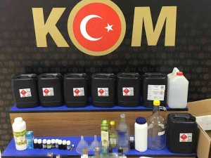 Litrelerce Etil Alkol Ele Geçirildi