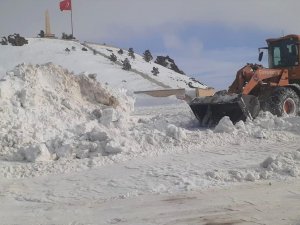 Şehitlere Saygı Yürüyüşü İçin Kop Dağı’nın Yolları Açılıyor