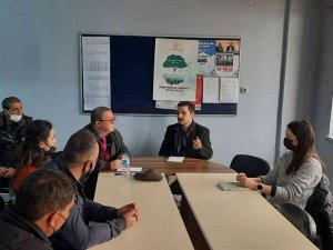 Kaymakam Karadağ Öğrenci Velileriyle Bir Araya Geldi