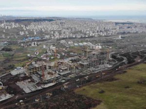 Samsun Şehir Hastanesi’nin Yüzde 20’si Tamamlandı