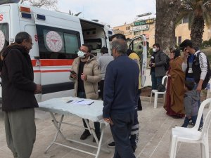 Şanlıurfa’da Mobil Aşı Çalışmaları Balıklıgöl’de Devam Etti