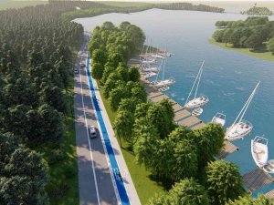 Hamsilos’a Bisiklet Ve Yaya Yolu