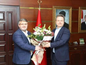 Askon’dan Vali Ünlü’ye Ziyaret