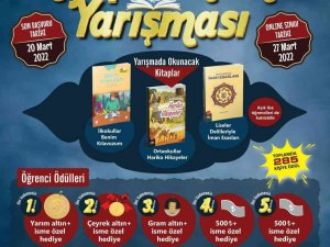 Ödüllü Kitap Okuma Yarışması Düzenlenecek