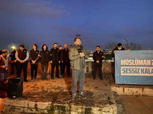 Üsküdar’da Muştu Gençlik Derneği Hindistan Ve Doğu Türkistan’daki Zulüm İçin Bir Araya Geldi