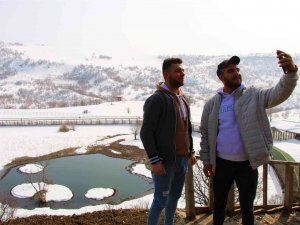 Bingöl’ün Yüzen Adalarında Kış Güzelliği