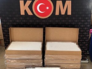 Tekirdağ’da 75 Bin Kaçak Makaron Ele Geçirildi