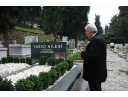 Bölükbaşı’ndan Yazıcı’nın Mezarına Ziyaret