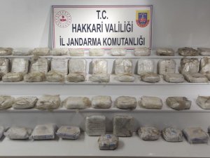 Hakkari’de 70 Kilo 600 Gram Eroin Ele Geçirildi