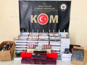 Hatay’da 4 Bin 119 Adet Kaçak Cinsel İçerikli Ürün Ele Geçirildi