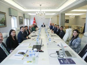 Ti̇m Heyeti, Hazine Ve Maliye Bakanı Nebati’yi Ziyaret Etti