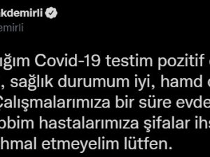 Tarım Ve Orman Bakanı Pakdemirli Covid-19’a Yakalandı