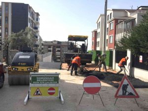 Osmangazi’de Asfalt Mesaisi Devam Ediyor