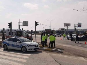Kaza Yapan Otomobil Takla Attı: 1 Yaralı
