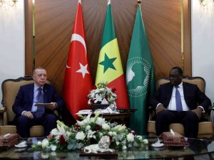 Cumhurbaşkanı Erdoğan, Senegal Cumhurbaşkanı Sall İle Görüştü