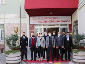 Edremit Kaymakamı Ahmet Odabaş Başkanlığında Bi̇gep Toplantıları Yapıldı