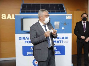 Zirai Ambalaj Atıkları Toplama Otomatı Hizmete Girecek