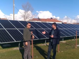 Çavdarhisar’da Su Kuyularında Kullanılan Yenilenebilir Enerji İle Tasarruf Sağlanıyor