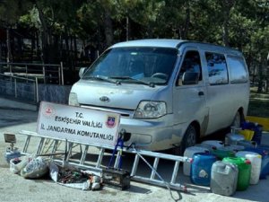 270 Litre Motorin Çalan 2 Kişi Tutuklandı