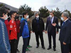 Başkan Akkaya Fen Lisesi Öğrencileri İle Buluştu