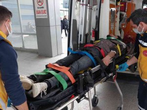 Pencereden Balkona Geçmek İsteyen Mermer Ustası Birinci Kattan Düştü