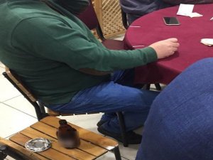 Kumar Oynatılan Kıraathaneye Polis Baskını