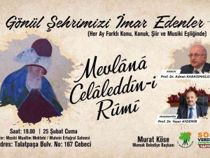 Mevlana Celaleddin-i Rumi’nin Öğretileri Mamak’ta Ele Alınacak