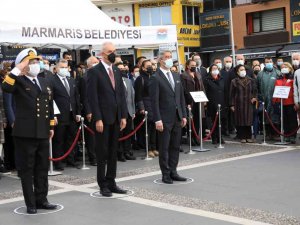 Atatürk’ün Marmaris’e Gelişinin 87. Yıldönümü Resmi Törenle Kutlandı
