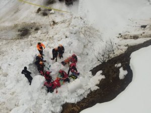 Giresun’da Gerçeğini Aratmayan Çığ Tatbikatı