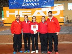 Tenis’te 14 Yaş Avrupa Kış Kupası7nda Türkiye Şampiyon Oldu
