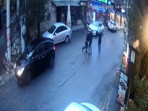 Cinayet Öncesi Arbede Güvenlik Kamerasında