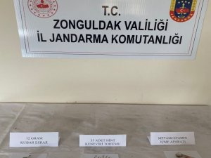 Üst Aramasında Uyuşturucu Ele Geçirildi