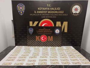 Kütahya’da Sahte Dolar Ele Geçirildi