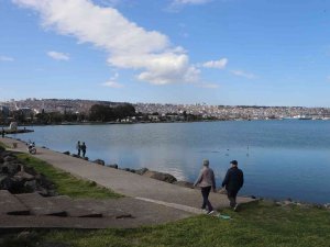 Samsun’da Sıcaklık 23 Dereceyi Gördü