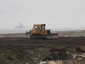 Çevre Felaketinin Yaşandığı Sahilde Temizlik Çalışması Başlatıldı