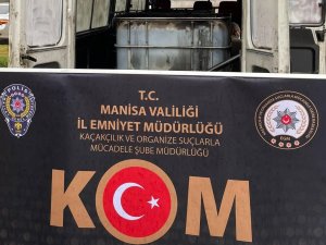 Manisa’da 3 Bin Litre Kaçak Akaryakıt Ele Geçirildi