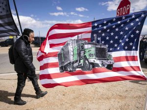 Washington Dc’de Kamyoncuların Protestosuna Karşı 700 Ulusal Muhafız Görevlendirildi