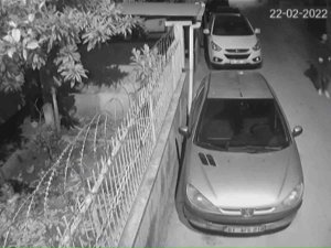 İ̇nternet Kablosu Hırsızları Kamerada