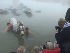 Budaklı Kaplıcası Doğal Fotoğraf Stüdyosuna Döndü