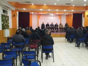 Tercan’da Sulama Kanalları Değerlendirme Toplantısı Yapıldı