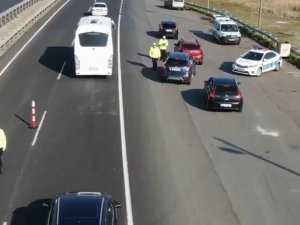Tekirdağ - İ̇stanbul Yolunda Dron Destekli Uygulama