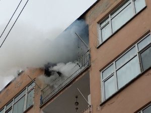 Samsun’da Evde Çıkan Yangında Kundaklama Şüphesi